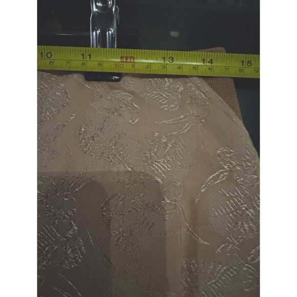 Vtg Jean Paul Gaultier Rose Gold Jacquard Skirt Size 8 us from early 2000s rare - Picture 16 of 16